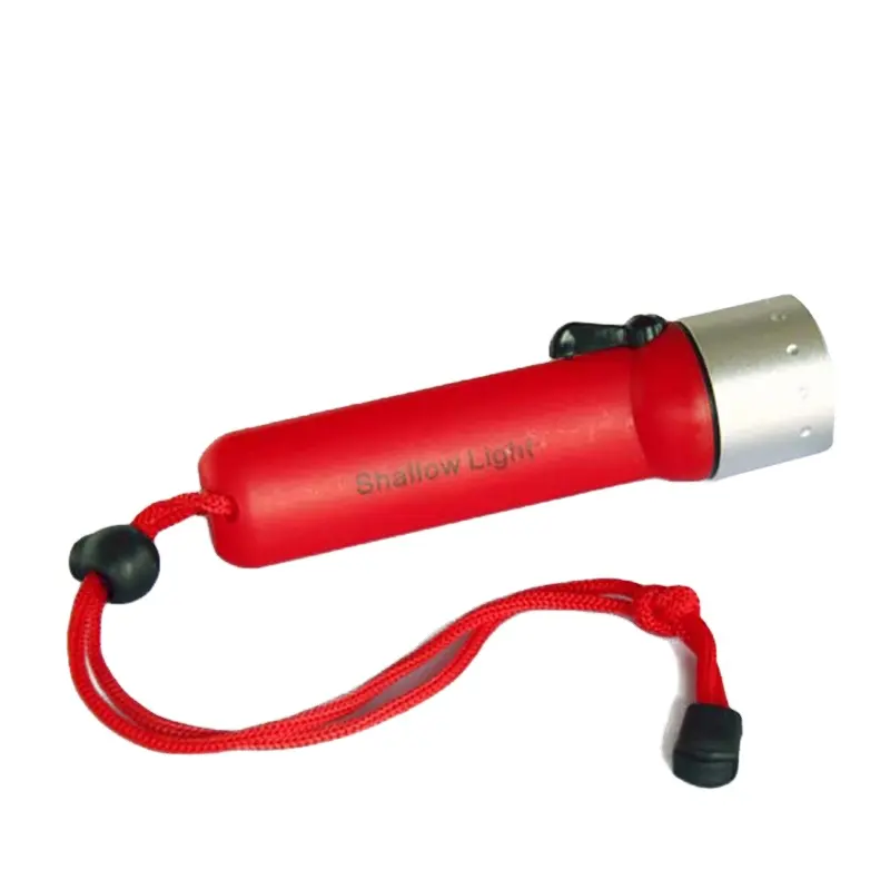 Waterproof underwater high beam mega light 10 Watt dry battery diving flashLight