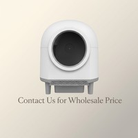 Bac à litière intelligent pour chat, nettoyage automatique, grande capacité, toilette pour chat facile à nettoyer, utilisation en intérieur