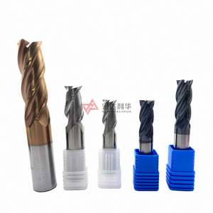 Fresas de carburo sólido HRC65 de 8 filos D16X40X100Lmm del fabricante - Product Image 4