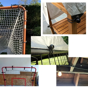 Bonnes attaches élastiques en latex pour fixer des bâches et des tentes - Product Image 4