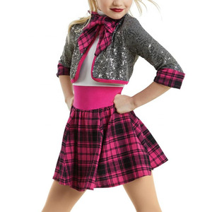 Midee Thời Trang Cô Gái Tuổi Teen Hiện Đại Khiêu Vũ Trang Phục Sáng Bóng Dresses Phong Cách Hip Hop Quần Áo Chuyên Nghiệp Jazz Hiệu Suất Mặc Đồng Phục - Product Image 1