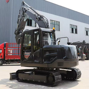 Mini-excavatrice compacte hydraulique à chenilles <span class=keywords><strong>de</strong></span> 6 tonnes, 7, <span class=keywords><strong>8</strong></span>, 10 tonnes, machine <span class=keywords><strong>de</strong></span> terrassement pour la construction, <span class=keywords><strong>l</strong></span>'exploitation minière, <span class=keywords><strong>l</strong></span>'aménagement paysager - Product Image 1