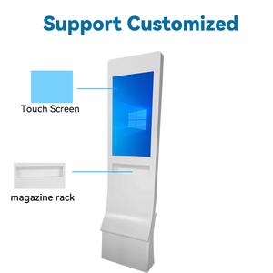 Pantalla táctil de pie, revistas y volantes, centro comercial, aeropuerto, pantalla digital, señal, pantalla publicitaria, quiosco - Product Image 3