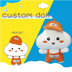 Tùy Chỉnh Đồ Chơi Sang Trọng Thủ Công Sang Trọng Phim Hoạt Hình Nhân Vật Đồ Chơi Sang Trọng Dễ Thương Đồ Chơi Sang Trọng Mặt Dây Chuyền Treo Búp Bê - Product Image 2