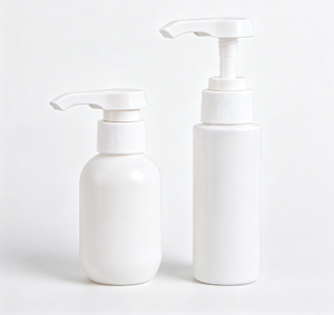 Bomba dosificadora de plástico blanca 28/410, de presión suave, a prueba de fugas, con cabezal de rosca para loción de manos, champú, ducha, botella de plástico para cosméticos. - Product Image 4