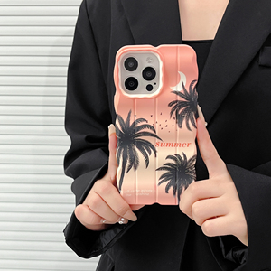 MAXUN Chine approvisionnement cocotier coque de téléphone de luxe étanche Tpu matériel Design coque de téléphone portable pour <span class=keywords><strong>ipone</strong></span> 11 15 16 - Product Image 4