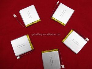 Free shipping high power Venta wholesale Battery cellular GEB455460 <span class=keywords><strong>3</strong></span>,7 V li-polímero 1650mAh lipo rechargeable lithium battery - Product Image 4