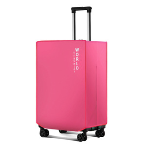 Macaron màu mới dày không dệt bảo vệ vali bìa cho hành lý xe đẩy trường hợp qua biên giới bụi che với dây kéo đóng cửa - Product Image 5