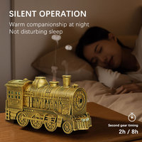 Diffuseur d'huiles essentielles en forme de méduse en bronze antique créatif, diffuseur ultrasonique de parfum pour la chambre à coucher, le bureau, le train