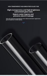 Prix bas 1.8cm Dia. Lampe d'<span class=keywords><strong>aquarium</strong></span> submersible T4 pour <span class=keywords><strong>aquarium</strong></span> Lampe de récif à <span class=keywords><strong>LED</strong></span> double ligne pour eau salée - Product Image 6