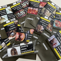 Última Novedad en Tabaco para Liar de la Marca UK Leafs, 25g 30g 50g, Envase de Tabaco Vacío Color Ámbar para Empacar Tabaco
