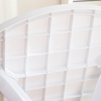 Vente en gros de table d'extérieur détachable en plastique blanche épaissie table à manger pliable pour plage stand de nourriture barbecue événements en plein air