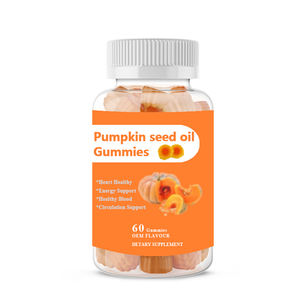 Groothandel Pompoenpitolie Gummies Met Zink & Vitamine C Koudgeperste Pompoenpompoenzaad Gummy - Product Image 1