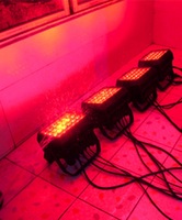 Projecteur PAR LED 24x18W RGBWA+UV IP65 étanche à effet wash pour extérieur, bâtiments, événements, clubs, mariages, scènes, concerts, studios