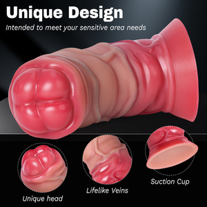 Masturbateur féminin en silicone souple, forme réaliste, énorme, pour stimulation manuelle, jouet sexuel pour adulte - Product Image 4