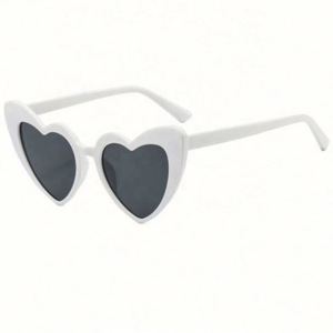 Lunettes anti-lumière bleue avec charnières à ressort pour femmes et hommes, filtre anti-reflet, forme cœur, légères - Product Image 4