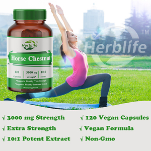 Venta al por Mayor OEM - Personalizable - Extracto de Castaño de Indias 10:1, 3000 mg de Potencia - Suministro para 4 Meses, 120 Cápsulas Veganas - Product Image 3