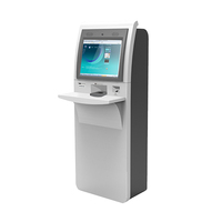 Machine de paiement en espèces de kiosque d'impression de document du libre service A4 avec l'écran tactile