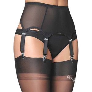 Europeo americano Plus Size Sexy maglia regolabile <span class=keywords><strong>giarrettiera</strong></span> antiscivolo cintura Lingerie abbinata <span class=keywords><strong>calze</strong></span> - Product Image 5