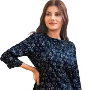 Nouvelle robe élégante pour femmes en rayonne, plissée, pour les fêtes et les festivals, couleur personnalisée, impression numérique, style A-line, salwar kameez indien pakistanais moderne - Product Image 1