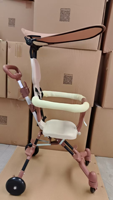 Poussette Bébé Simple en Gros / Poussette Enfant Pliable Facile et Portable, Poussette Bébé Multifonction Réglable
