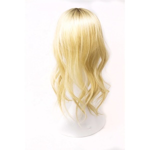 Prezzo di fabbrica dei <span class=keywords><strong>capelli</strong></span> umani parrucchino per le donne toppers <span class=keywords><strong>capelli</strong></span> umani del virgin europea bionda balayage colore <span class=keywords><strong>capelli</strong></span> pezzo superiore - Product Image 4