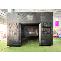 Tente de simulateur de golf gonflable commerciale personnalisée pour la maison, pour practice de golf, étanche et durable