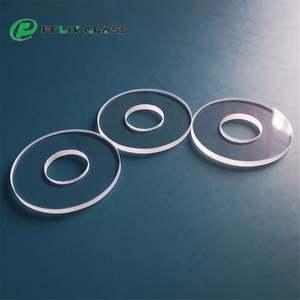 Ventanas de Sílice Fundida FELIX Corning 7980 Grado 0F Importadas de Grado Óptico con Orificio Central - Product Image 3