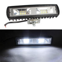 Barre lumineuse de travail LED FDN pour voiture, 6 pouces, 48 W, 16 SMD, lampe LED pour camions, haute luminosité, lampe de travail pour voiture 4x4, accessoires pour camions