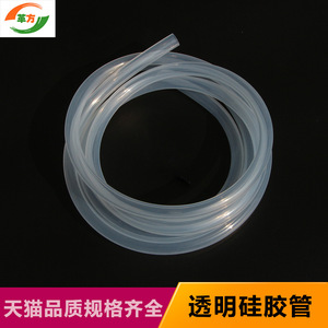 Transparent Silicone Tube Medical Grade Clear Flexible Hose For Food Use Customizable Caliber - Product Image 3