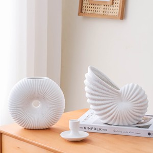 مزهرية خزفية صينية يدوية الصنع مزهرية طاولة عتيقة للزهور - Product Image 4