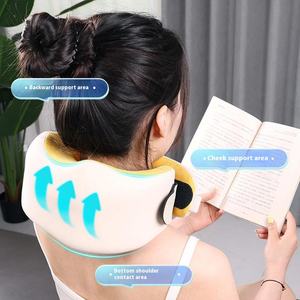 थोक आरामदायक रिचार्जेबल इलेक्ट्रिक ट्रैवल गर्दन मालिश स्वास्थ्य कंधे तकिया - Product Image 1