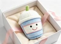 Peluche Tasse à Bubble Tea Douce et Mignonne, Poupée en Peluche Personnalisée pour Cadeau Souvenir, Peluche Tasse à Bubble Tea