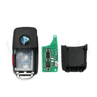 Clé télécommande universelle Keydiy 3/3+1 boutons B08-3 B08-3+1 série B, lot de 5, pour la production de télécommandes de véhicule de tout modèle avec KD300 KD900