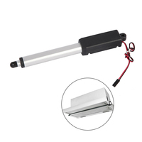 Actionneur linéaire électrique 12V CC, course de 100 mm, tige télescopique compacte pour ouvre-fenêtre et automatisation de meubles