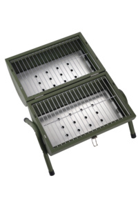 Smokeless Easily Assembled Tower Vertical <strong>Barrel</strong> Outdoor Smokers <strong>BBQ</strong> Round Portable Charcoal Kettle Barbecue Grill - Product Image 3