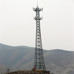 Torre de Comunicación de Acero Angular de 4 Patas Anticorrosiva, Galvanizada por Inmersión en Caliente, para Estación Base en Selva <span class=keywords><strong>Tropical</strong></span> - Product Image 1