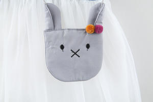 Vêtements en jean pour filles mignonnes, robes de soirée pour enfants, robes de fête pour filles avec tutu blanc, achats en ligne à Dubaï - Product Image 6