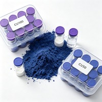 Bahan Baku Kosmetik WV GHK-Cu Copper Tripeptide Powder Kemurnian Tinggi (99%-99.9%) CAS 89030955 Formula Molekuler Bahan Kimia Harian