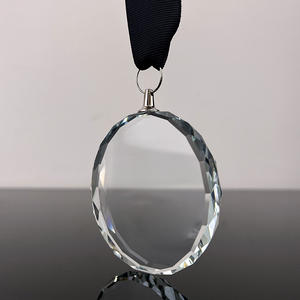 Medalla de Cristal Transparente con Cinta MH-J0811 - Product Image 6