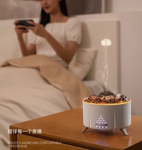 White Noise Volcano Aromatherapy Machine <strong>Humidifier</strong> Home <strong>Bluetooth</strong> <strong>Speaker</strong> Desktop Essential Oil <strong>Diffuser</strong> Air Hydrating <strong>Diffuser</strong> - Product Image 2