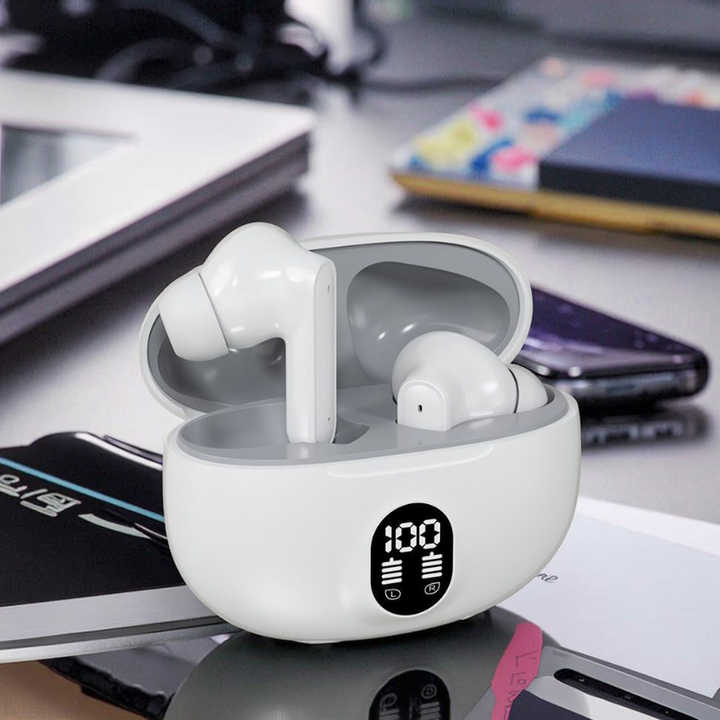 Auricolari Bluetooth Sport Cuffie Bluetooth Sportive Con Collare - Auricolari In-Ear, Microfono, Controlli E Cancellazione Rumore Cuffia Nuoto