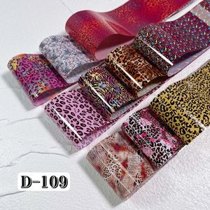 4*100Cm Nail Leopard Snake Amber <span class=keywords><strong>Animal</strong></span> <span class=keywords><strong>Print</strong></span> Foil Transfer Paper Otoño/Invierno Collection Box Nail Art Sticker Foil Set - Product Image 6
