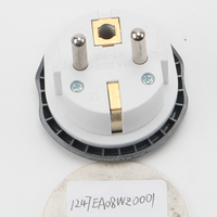 Adaptor Universal Laris Manis di Seluruh Dunia 13A 15A Steker Listrik Hitam Adaptor EU