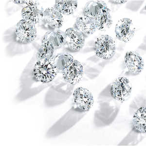 Conjunto Simple de Collar de Oro de 18 Quilates con Diamantes, Diamante Real, Colgante Hexagonal de 0,3 Quilates, Cadena de Clavícula de Oro de AU750 Quilates - Product Image 4