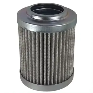 Cartouche de filtre à bougie en treillis métallique tissé plissé en acier inoxydable 304 en gros cartouche de filtre à air en métal à trou rond