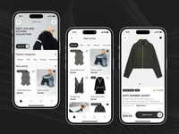Kit de Interfaz de Usuario para Aplicaciones Móviles de Comercio Electrónico, Versión Internet, Plantilla de Tienda Virtual para Ropa de Moda en Stock, Linux//Mac