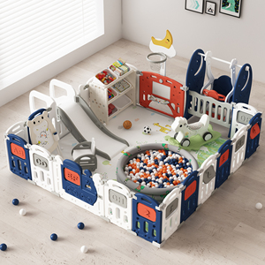 Fabbriche pieghevole box recinzione gioco cortile di sicurezza pieghevole <span class=keywords><strong>parco</strong></span> <span class=keywords><strong>giochi</strong></span> interno recinzione di plastica per il bambino per il bambino - Product Image 3