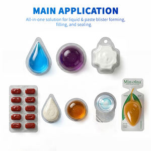 Máquina de Envasado en Blíster para Aceites Comestibles de Alta Gama, Totalmente Automática, para Aceite de Oliva Virgen Extra, Aceite de Sésamo y Otros Aceites, Marca DPP - Product Image 2