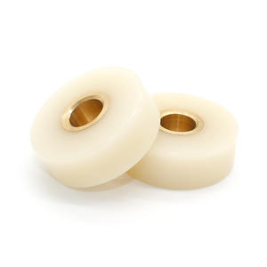 Factory Direct Wear-Resistant Nylon Hard Rubber Pulleys Copper Wheels 9.56*32*11mm <b>Bearing</b> <b>Rollers</b> Wholesale - Product Image 5